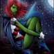 Illustration for article titled The Emerald-Skinned Women Who Make the Universe a Greener Place